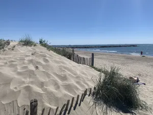 Image of The Sea and the Beach at the end of the garden 4-bed apartment with terrace and garden