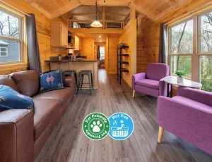 Image of Maggie Cabin | Enjoy Nature from a Forest Hot Tub