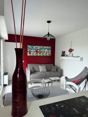 Image of 150 m from the beautiful beach, 2 rooms 4 persons, large balcony, Wi-Fi