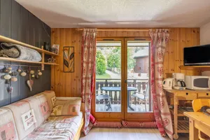 Image of Appartement rénové 4-6 pers, proche village, télécabine – Morillon - FR-1-642-59