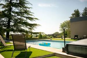 Image of Bright villa, jacuzzi, private pool, 20,000m2 grounds, Vercors view
