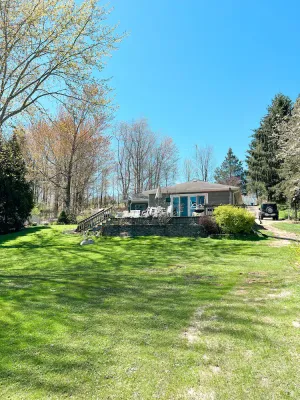Image of Cozy Cottage Lakefront View - Paddle Board, Kayak, Hot Tub and more!