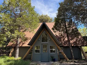 Image of Modern A-Frame Cabin located at Pinecrest Retreat