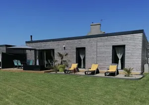 Image of New wooden house