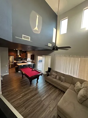 Image of Modern house with jacuzzi and Grill.