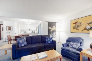 Image of Delightful escape near downtown with shared pool\/hot tub, rec room, & large deck
