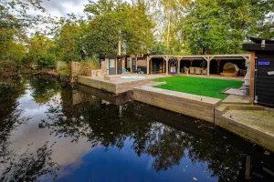 Image of Nice house to be with spacious garden, only accessible by boat