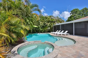 Image of Tranquility Found Heated Saltwater Pool Spa