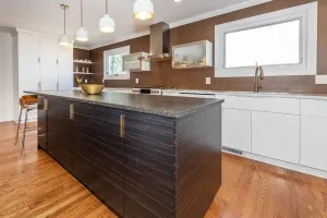 Image of Stylish remodeled home one mile from U of M football stadium with Tesla Charger