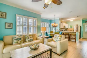 Image of Tropical oasis near all the action with central AC & balcony