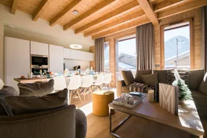Image of Nice chalet with fireplace in Megève