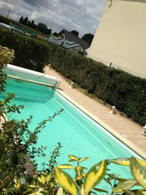 Image of Longère of 140m2 private heated pool next to Cabourg air-conditioned