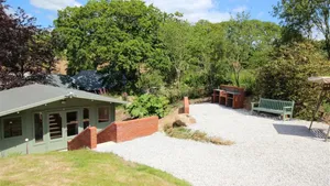 Image of The Cabin at Little Bosveal, pretty village