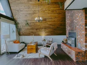 Image of Totten Lake Lodge - Dreamy Desert A-Frame