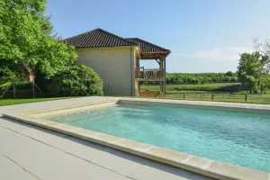 Image of Detached house with stunning views and a private heated swimming pool.