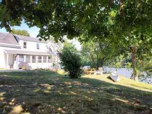 Image of Lovely Historic Waterfront Home on Kennebec River, by Month, or weeks in Summer