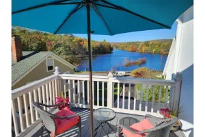 Image of River Overlook - Check the view from your deck!