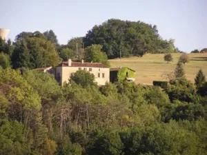 Image of House with character with swimming-pool