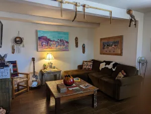 Image of Coyote Cabin, Cowboy Decor, Scenic Desert