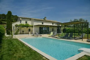 Image of Authentic house La Romance,  closed private pool and garden, Provence, Ardèche