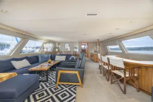 Image of Beautiful Private Yacht in the Seattle area