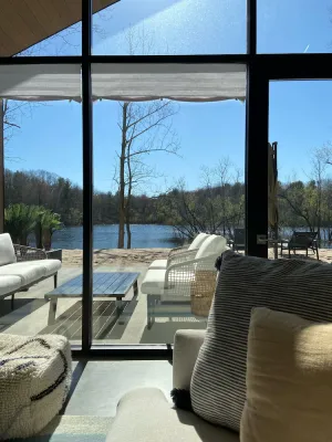 Image of Bright and Airy Lakefront Home with NEW POOL: Available May-Sep