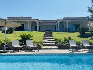 Image of VILLA PORTICCIO SWIMMING POOL EXCEPTIONAL SEA VIEW - BEACH 5 mn -GARDEN LANDSCAPE