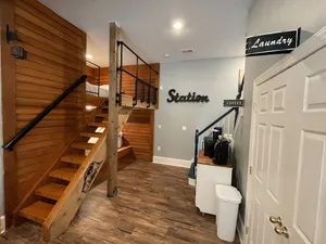 Image of ►New! Unique Custom Crafted Train Station Lodge W\/ private walking trails