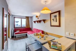 Image of Wifi, 300m from resort center, balcony, tv, 26m², Tignes