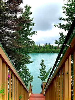 Image of Cabin-Style Condo on World-Famous Kenai River