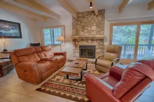 Image of Knotty Pine Retreat - Into the Pines with A\/C, pet friendly