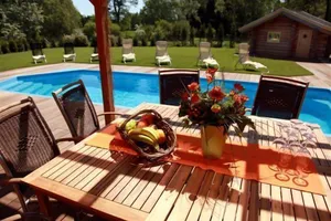 Image of wonderful Villa with heated pool 24° - Sauna - hot Tub 39° - Berlin City 30 min