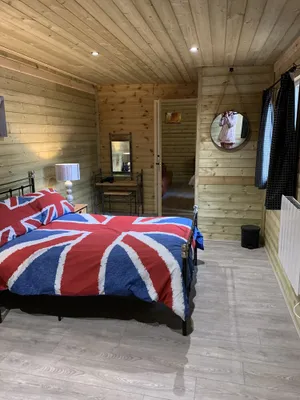 Image of The Knapsack <br>Is a unique wooden cabin in the stunning Frome Valley walk way <br>