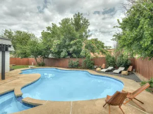 Image of North OKC - Large, Modern Home with Pool and Game Room