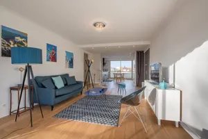 Image of Magnificent 1st line apartment.50 m from the beach.Ideal location.Private parking.