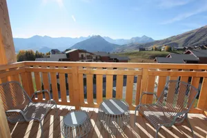 Image of 2nd floor, balcony, parking, tv, ski locker, 80m², La Toussuire