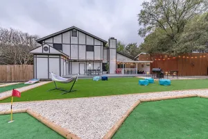 Image of Pool, Gameroom & Minigolf Enchanting Texas Home