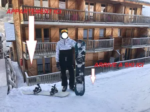 Image of Appartement 8 personnes, au pied des pistes