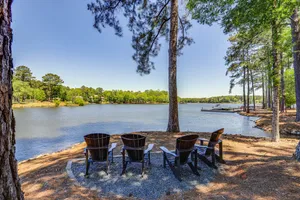 Image of Lakefront Oconee Vacation Rental with Patio and Views!