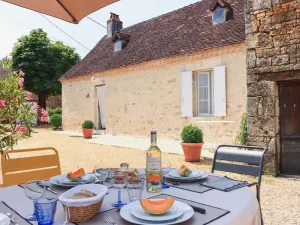 Image of Charming Stone House in Tranquil Hamlet with Fireplace, Terraces, Garden, and Summer Kitchen