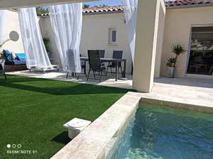 Image of Near Uzes Mons Villa new private pool, Air conditioned Web. ecrin de samuel
