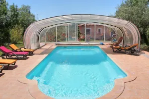 Image of Maison d'une chambre avec piscine partagee terrasse amenagee et wifi a Cebazan