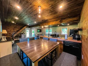 Image of Spacious 2 Story Modern Industrial Farmhouse Getaway - Great Cleveland Location
