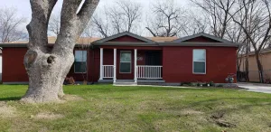 Image of The Red Rambler in the Christmas Capital of Texas