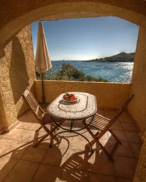 Image of Studio for 2 people, 1st floor sea view, with direct access to the beach