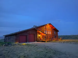Image of Large cabin with amazing views, mountains, sunsets, and wildlife.