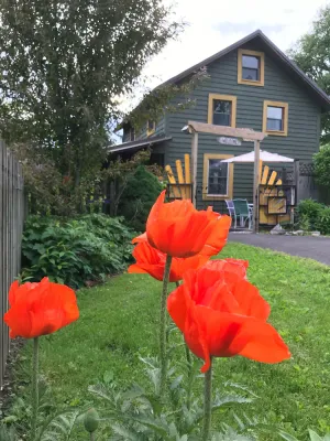 Image of This two story house is located in Clifton,YellowSprings, 3miles N. OfCedarville