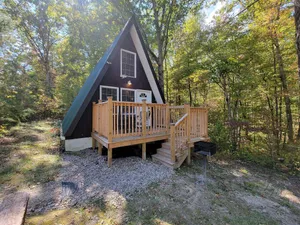 Image of Tiny Cabin - A Frame of Mind - near Red River Gorge Kentucky!