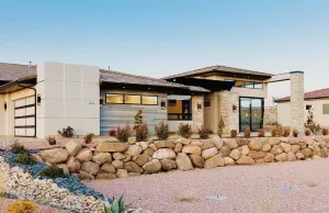 Image of Gorgeous and modern home surrounded by Zion views