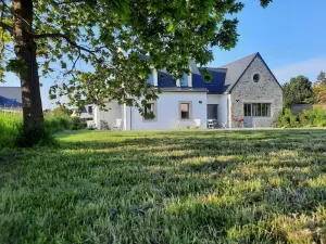 Image of beautiful new house near the sea, 3mn walking to the beach, very quiet